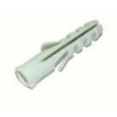 Chevilles plastique blanc