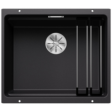 Blanco spoeltafel etagon 500-u zwart man.
