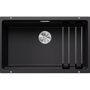 Blanco spoeltafel Etagon 700-U zwart manueel