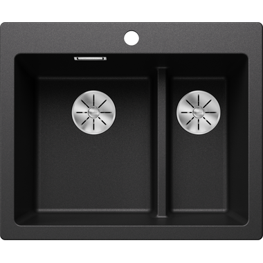 Blanco évier Pleon 6 Split anthracite man. 