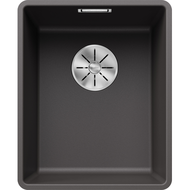 Blanco Subline 320-F rock grey manuele bediening