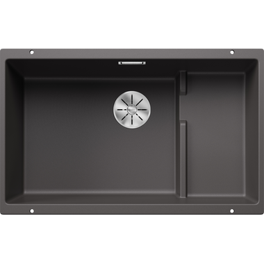 Blanco Subline 700-U level rock grey manuele bediening