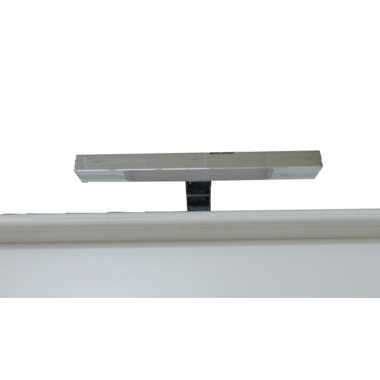 Éclairage salle de bains karo 2 chrome 230v-led 5, 2w 300mm