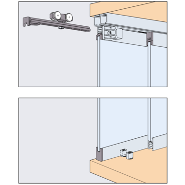 Hawa Clipo 16 GPK/GPPK inslide (IS) garniture de base 