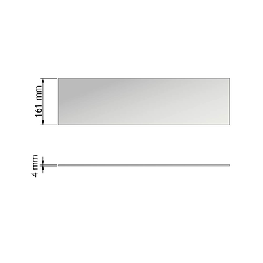 Chic line set face/dos verre, hauteur 161