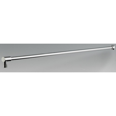 Barre raidisseur mur/verre fixe, pour verres 6/10, L1320