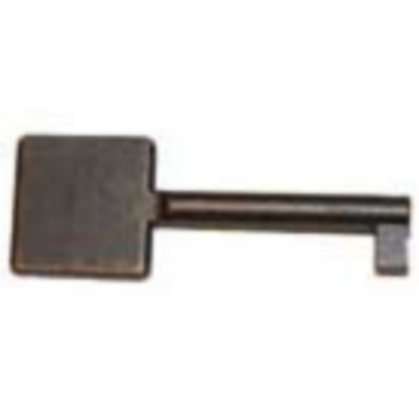 Sleutel vierkant, schacht 43mm