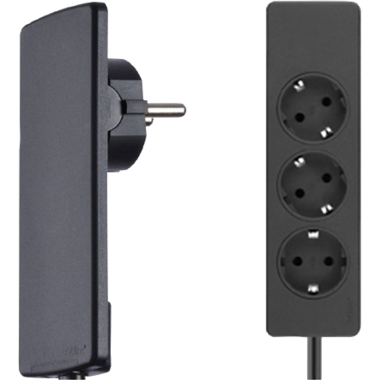 EVOline plug met 3-voudig stekkerblok