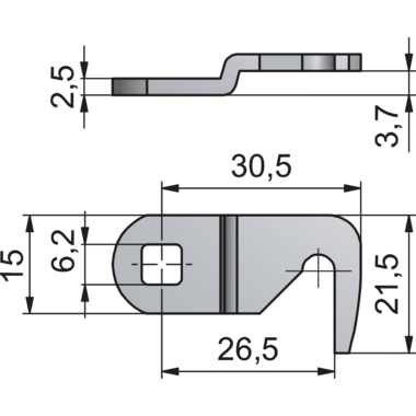 Dial Lock 57/58/59 crochet