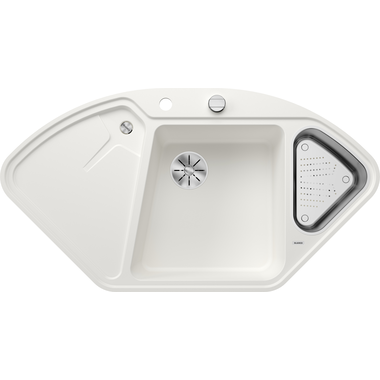 Blanco Delta II-F wit automatische bediening
