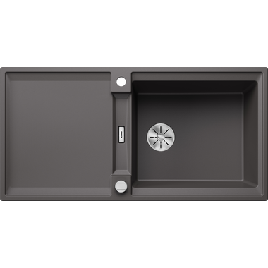 Blanco Adira XL 6 S-F rock grey automatische bediening