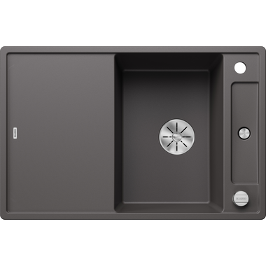 Blanco Axia III 45 S rock grey automatische bediening