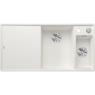 Blanco Axia III 6 S-F rechts wit automatische bediening