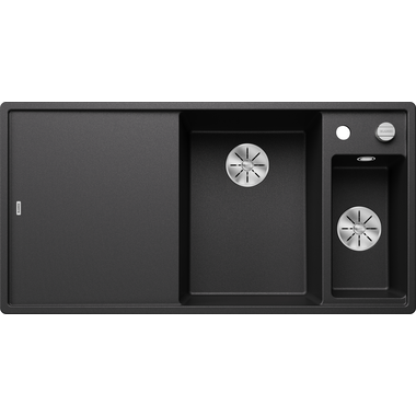 Blanco évier Axia III 6 S anthr m.+pl verre 