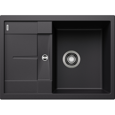 Blanco évier Metra 45 S compact noir manuel 