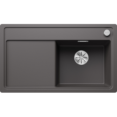 Blanco Zenar 45 S-F rechts rock grey automatische bediening