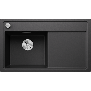 Blanco Zenar 45 S-F links antraciet automatische bediening