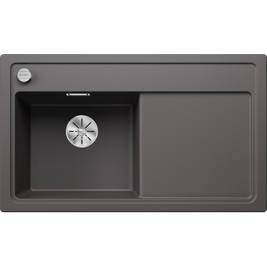 Blanco Zenar 45 S links rock grey automatische bediening