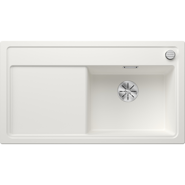 Blanco Zenar 5 S-F rechts wit automatische bediening