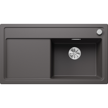 Blanco Zenar 5 S rechts rock grey automatische bediening