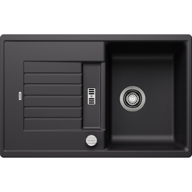 Blanco Zia 45 S zwart automatische bediening