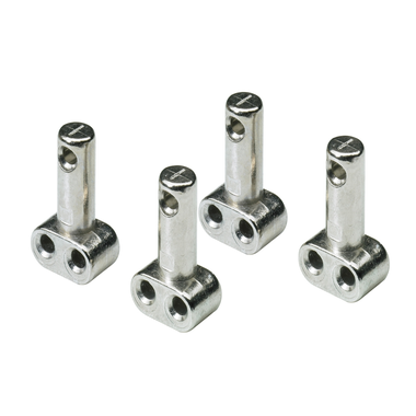Adapter voor aansluiting op 19 mm brede aluminium profielen