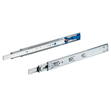 Volledig uittrekbare ladegeleider KA 4532 met Silent System, belastingsklasse 35 kg, 12,7 mm inbouwbreedte