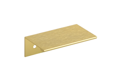 Poignée d'angle EA44 L70 alu laiton mat 