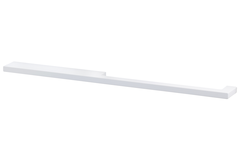 Greep drimo 320mm aluminium / wit asymmetrisch