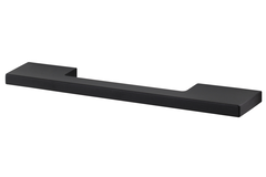 Greep drimo 160mm aluminium / zwart symmetrisch