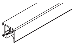 Hawa Regal geleidingsrail 22x20mm, 3500mm