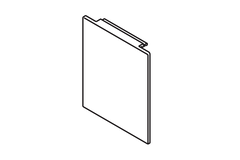 Hawa Porta GMD eindkap alu wandmontage