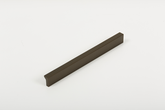 Greep ANGLE BA256 L400 aluminium mat zwart