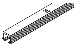 Rail roulement Hawa Clipo 26/36, alu anodisé à visser,2500mm