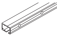 Hawa Porta HC/HMD rail noir 3500mm 