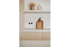 Rond 2.0 - backfit prise b-f crème basic 