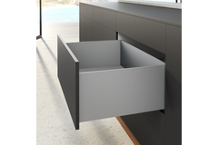 AvanTech YOU set zijwand h251 l550mm zilver L/R zonder frontbevestiging