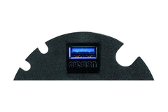 Evoline circle 80 afdekplaat usb-a/usb-a 3.0 wit