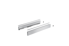 AvanTech YOU set côté tiroir h77 l500mm argenté g/d sans Fixation Frontal e