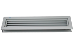 Luchtrooster voor badkamer 425x75 nat. 461