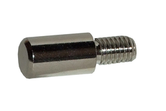 Verlengstift 4mm M5 vernikkeld