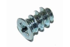 Vis euro 6,3 x 13mm Pozidrive zinguéuée 