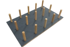 Modulo tuteurs d’organisation chene 6pc