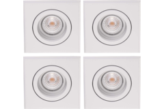 Tronix spot led 4x blanc 5W/230V 3000K 38°395 lm 