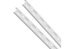 Set 2 cremailleres doubles element 5820 bl.1m 