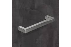 Greep Cadro, boorafstand 128, L 140.5 mm, B 12.5 mm, H 35 mm, roestvrij staal finish geborsteld