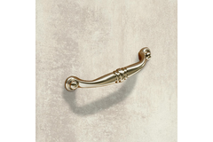 Greep Alberta, boorafstand 96, L 110 mm, B 14 mm, H 28 mm, roestvrij staal finish geborsteld