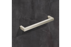 Poignée Anzio, entraxe de perçages 352, L 362 mm, B 10 mm, H 32 mm, Inox brossé
