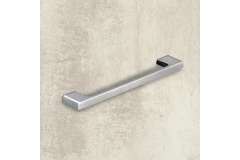 Greep Belluno, boorafstand 160 / 192 mm, L 200 mm, B 9 mm, H 30 mm, roestvrij staal finish geborsteld