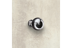Bouton Bona, H 41 mm, ø 30 mm, chromé brillant